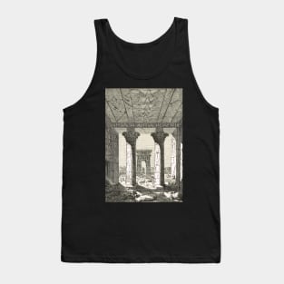 Engraving Dendur Temple & gateway Egypt Tank Top